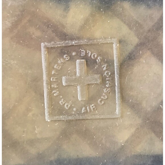 DR MARTENS Junior 1460 Pascal Tinsel Fur Lace Up Boots Black 12 29 Sparkly Girls - Picture 3 of 14